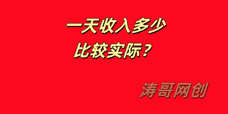图片[4]-涛哥：日收入1000＋的玩法还叫副业吗？-涛哥
