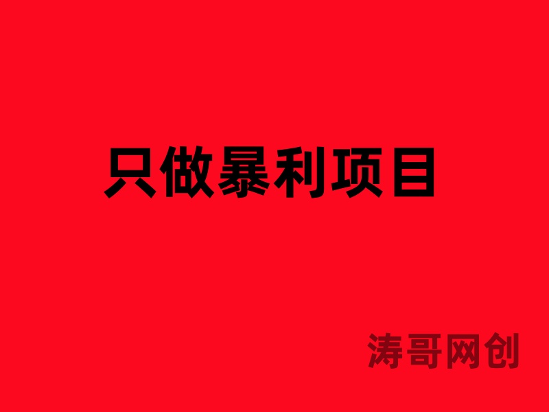 图片[2]-涛哥：为什么一定要做符合这种逻辑的项目？学完直拍大腿-涛哥
